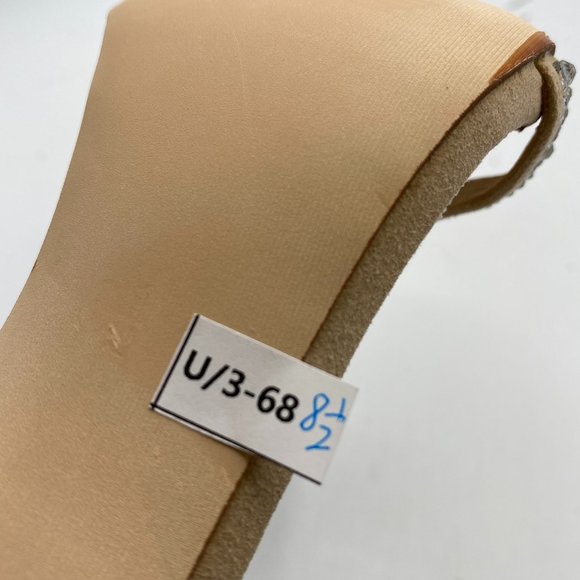 FSJ Silver Rhinestone Sandals - Picture 9 of 14